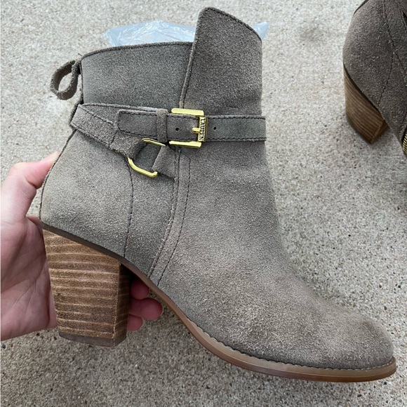 Lauren Ralph Lauren Ankle Boots Macie Oiled Suede - Picture 8 of 10